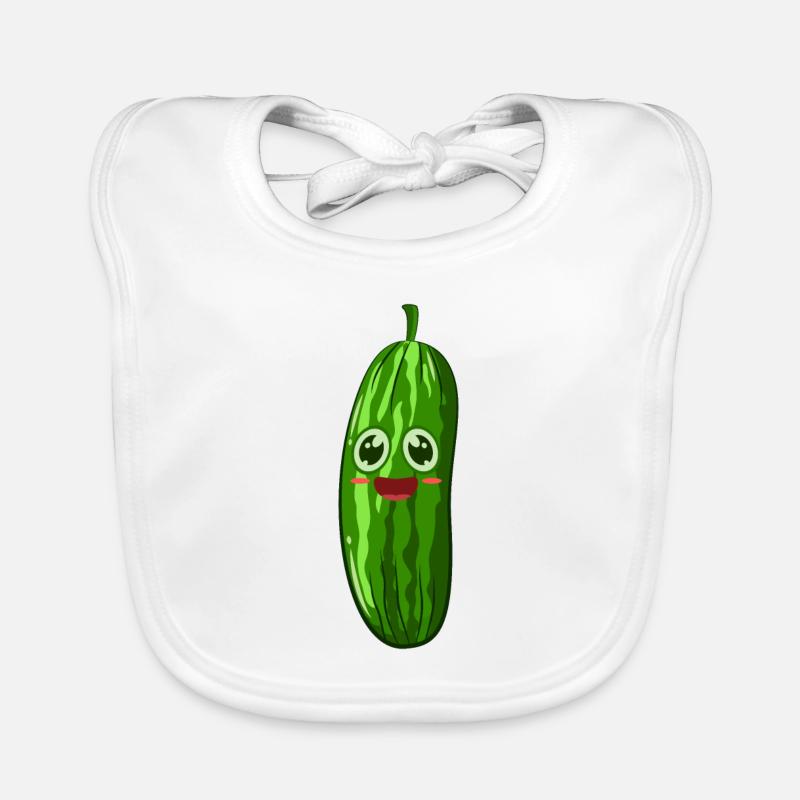 Cucumber pickle Organic Baby Bibs