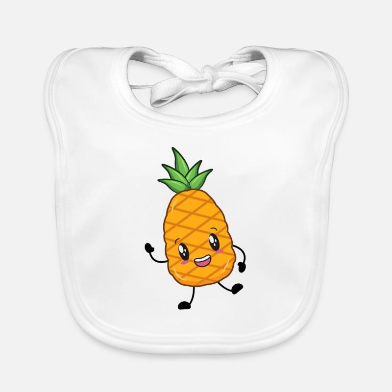pineapple Organic Baby Bibs