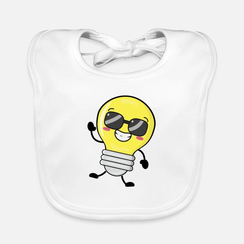 Lightbulb Organic Baby Bibs
