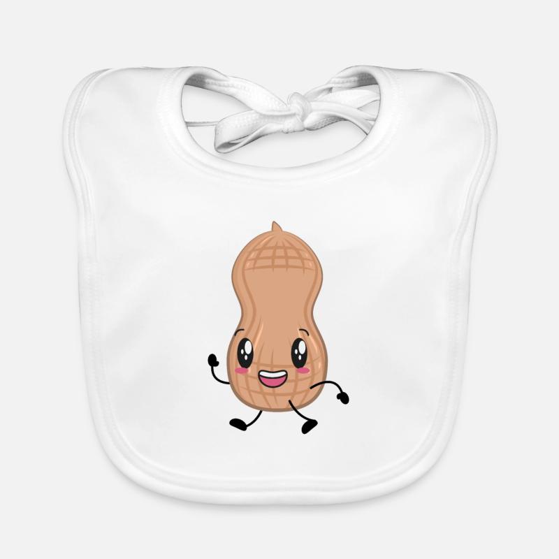 Erdnuss Baby Bio-Lätzchen