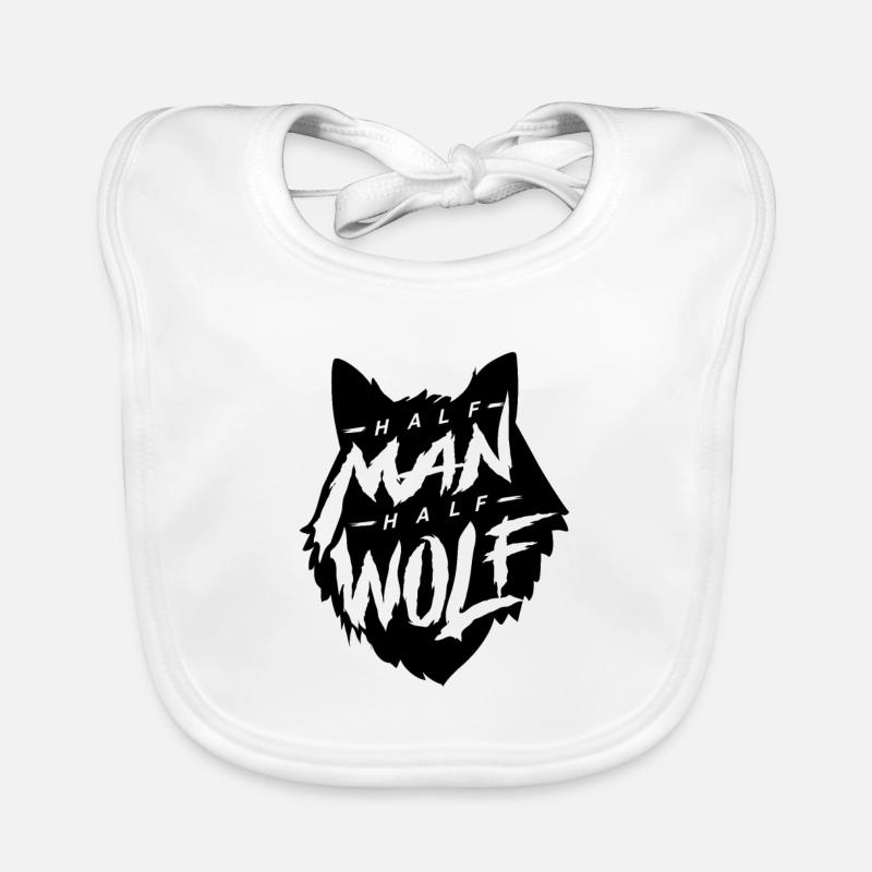 wolf Organic Baby Bibs