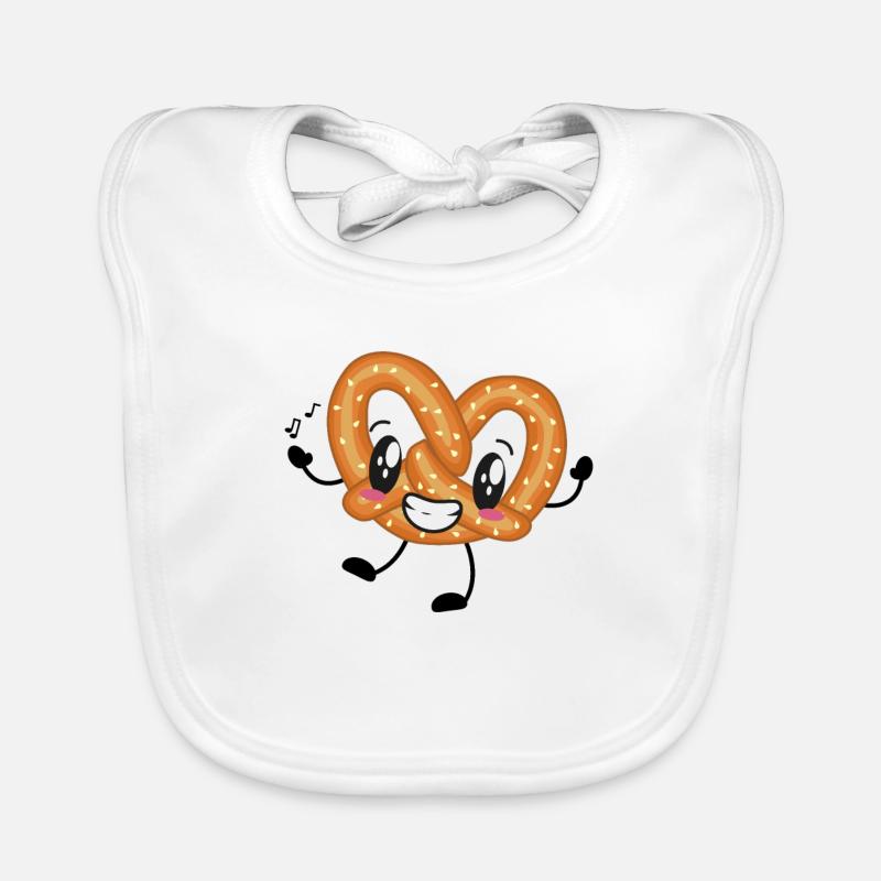 Pretzel pretzel Organic Baby Bibs