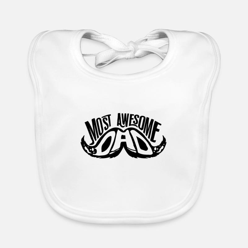 Bester Papa Baby Bio-Lätzchen