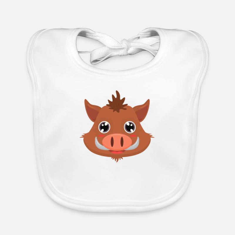 sanglier Bavoir bio Bébé