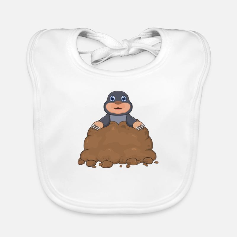 Mole in the molehill Organic Baby Bibs