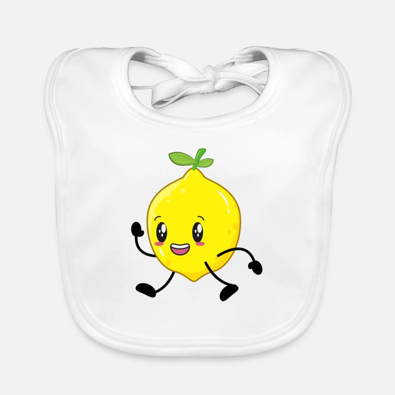 lemon Organic Baby Bibs