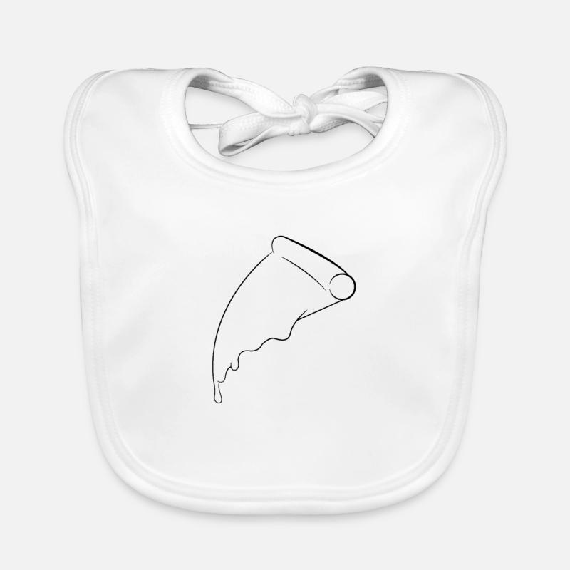 Pizza Bavoir bio Bébé