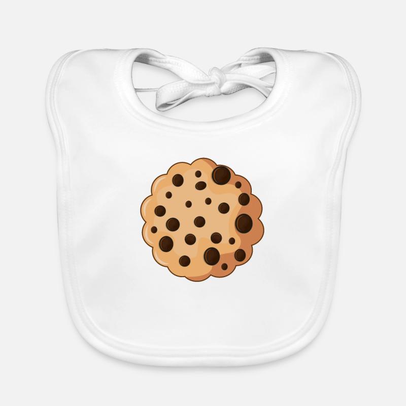 Biscuit Cookie Organic Baby Bibs