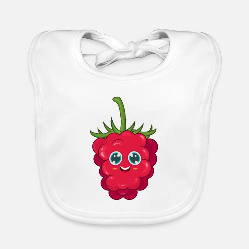 Framboise Bavoir bio Bébé