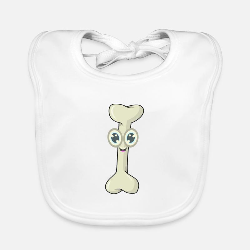Knochen Kauknochen Baby Bio-Lätzchen