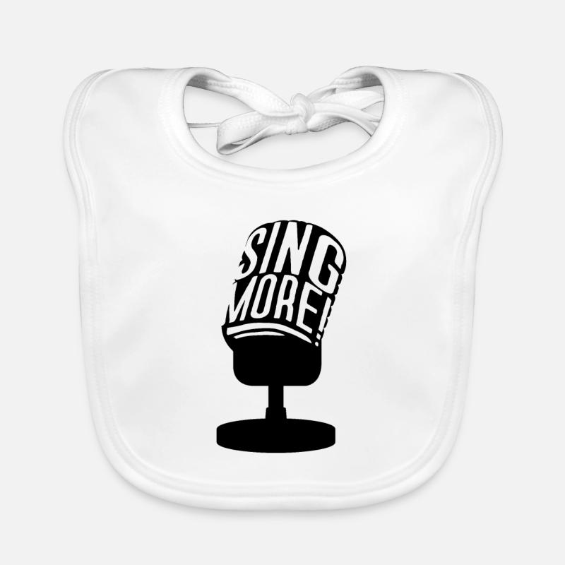Singer Singing Organic Baby Bibs