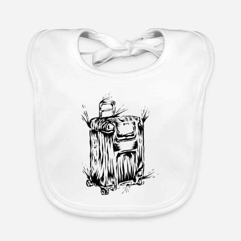 Valise Voyage Bavoir bio Bébé