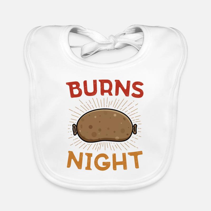 Burns Night Organic Baby Bibs
