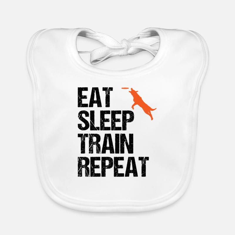 Hundetrainer Spruch Hundetraining Geschenk Baby Bio-Lätzchen
