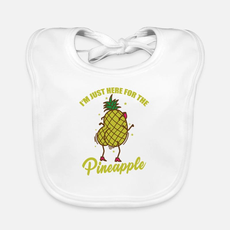 I'm just here for the Pineapple Frucht Baby Bio-Lätzchen