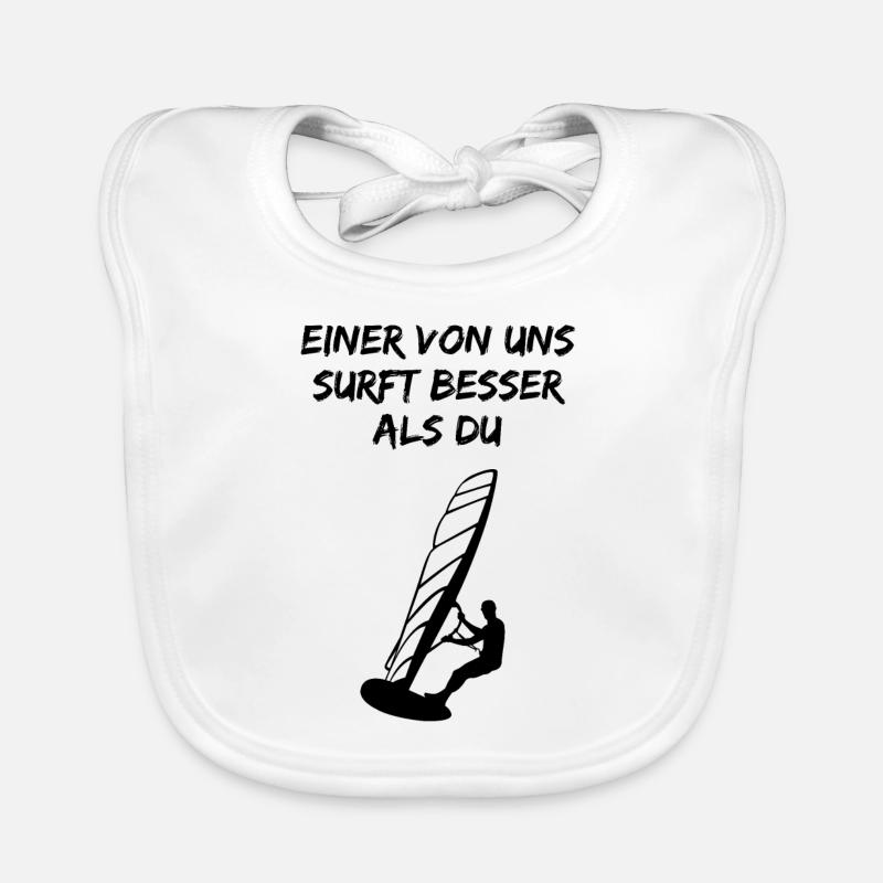 Surfer Challenge - Mieux que vous Bavoir bio Bébé