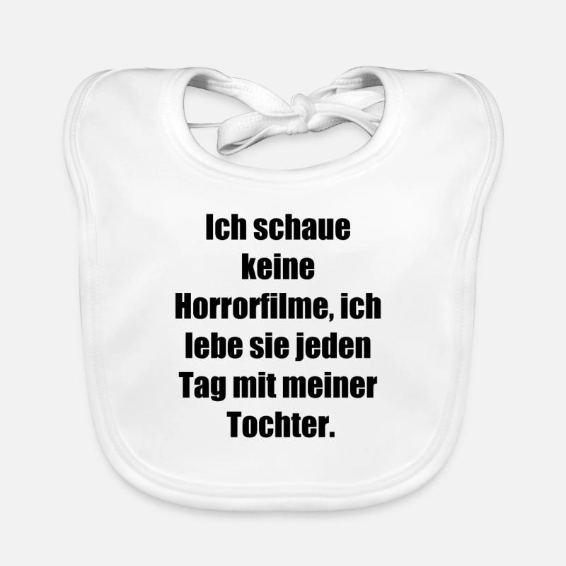 Horror Mom Baby Bio-Lätzchen