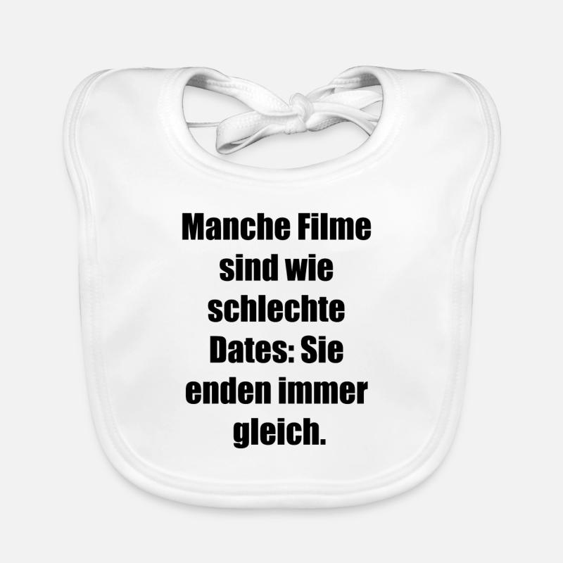 Amour et déception Bavoir bio Bébé