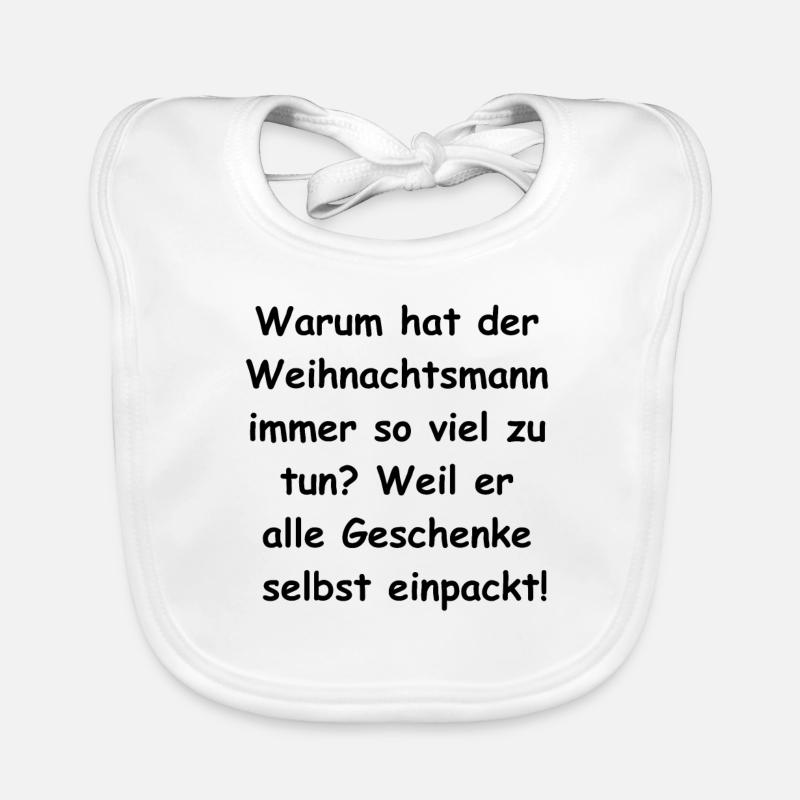 Geschenkverpackungs-Chaos Baby Bio-Lätzchen