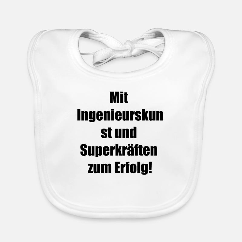 Superhero Engineer Organic Baby Bibs