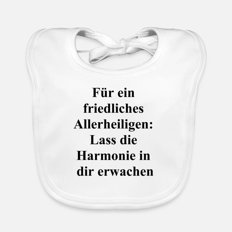 Peaceful gift ideas Organic Baby Bibs