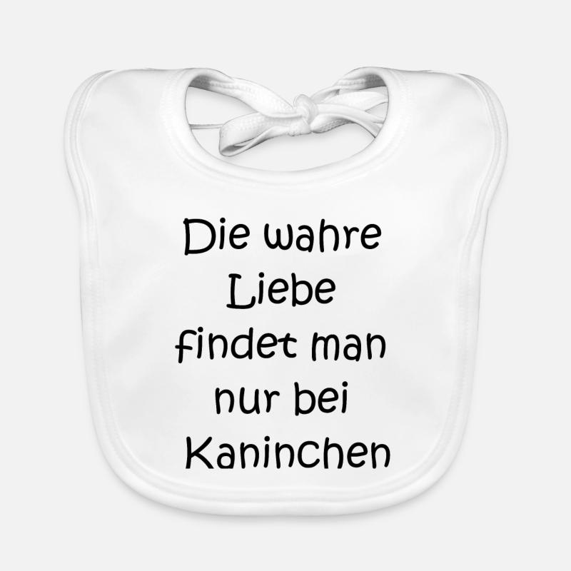 Kuschelhase Geschenk Baby Bio-Lätzchen