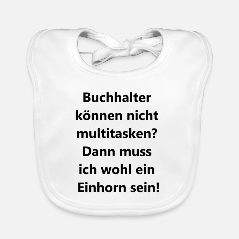La comptabilité est un mode de vie Bavoir bio Bébé