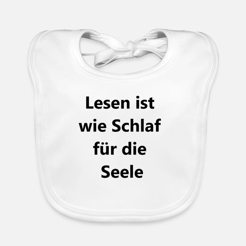 Lese-Geschenk Baby Bio-Lätzchen