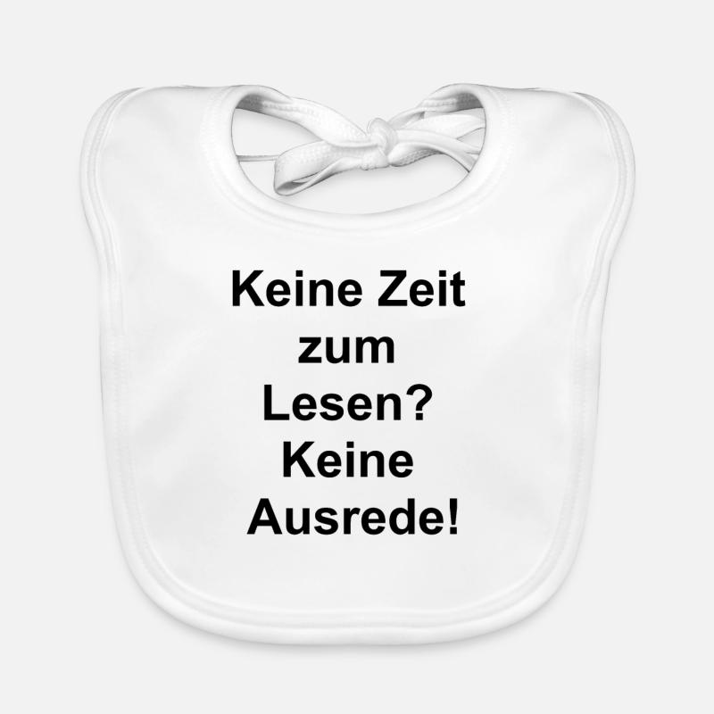 Lesezeit Geschenk Baby Bio-Lätzchen