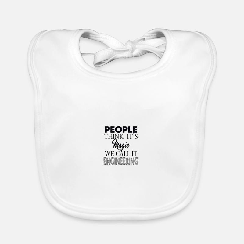 People think that's magic engineering Organic Baby Bibs