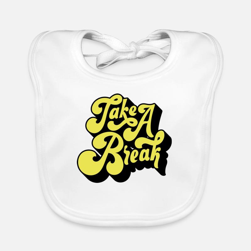 Faire une pause Bavoir bio Bébé