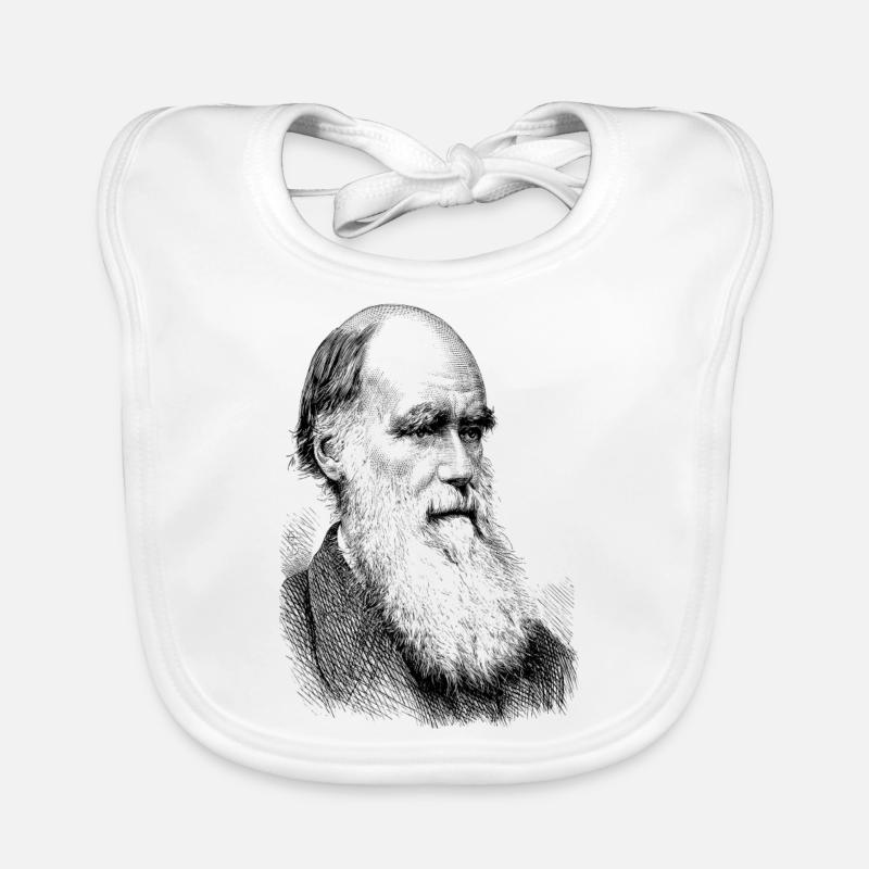 Charles Darwin Organic Baby Bibs