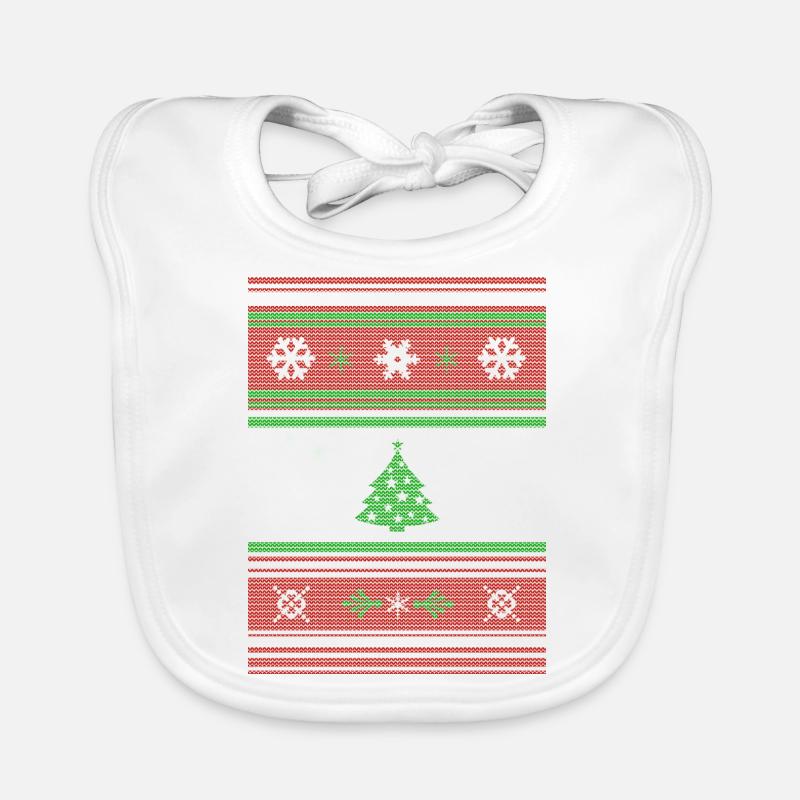Noël PULL Unicorn Bavoir bio Bébé