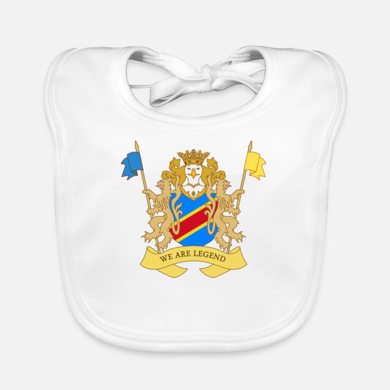 BLASON RDC Bavoir bio Bébé