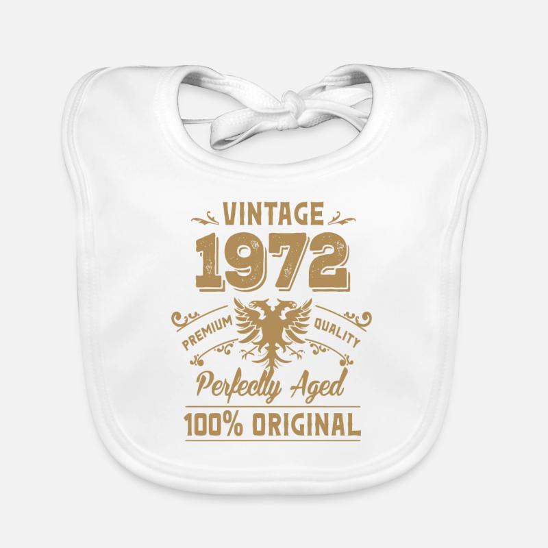 Vintage 1972 Premium Quality Orginal Organic Baby Bibs