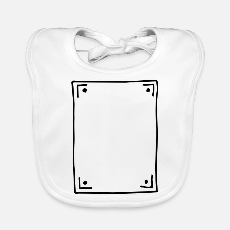 frame Organic Baby Bibs