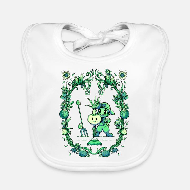 Frucht der Ernte Baby Bio-Lätzchen