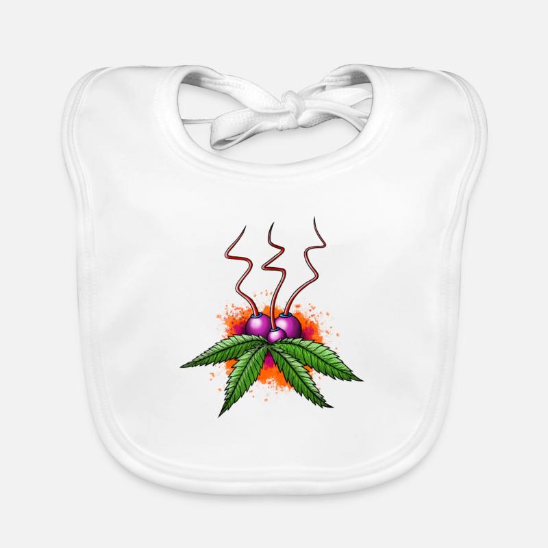 Weedfruit # 1 Bavoir bio Bébé