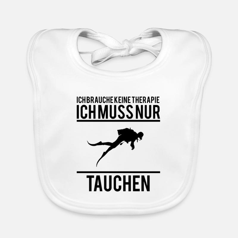 Therapy Diving Organic Baby Bibs