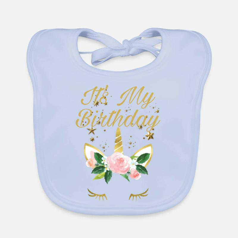 C'est mon anniversaire Bavoir bio Bébé
