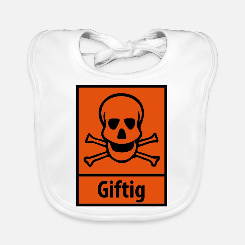 Giftig Baby Bio-Lätzchen