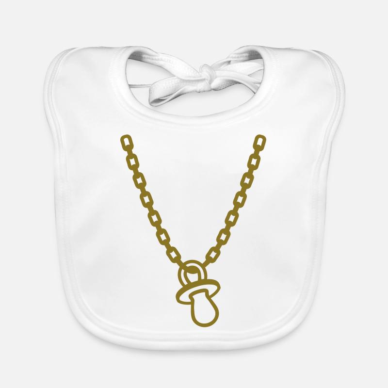 Pacifier Organic Baby Bibs