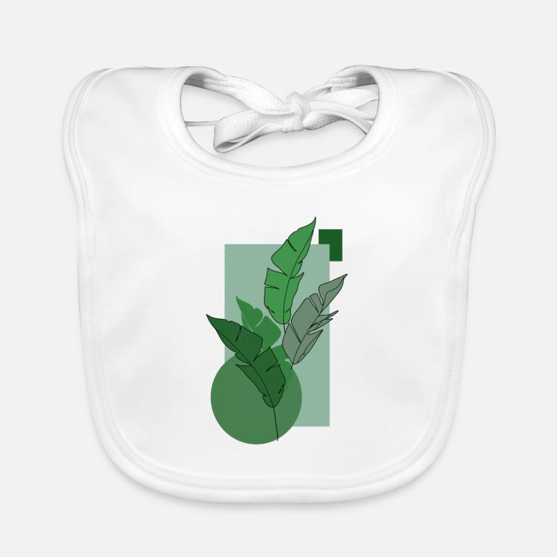 geometry Organic Baby Bibs