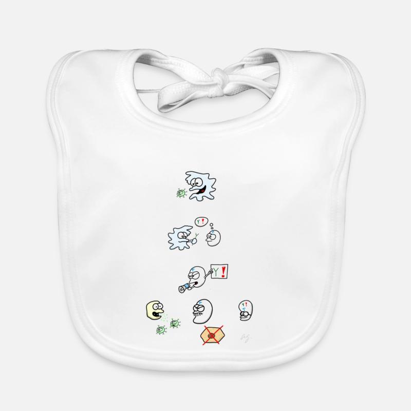 Immunology Organic Baby Bibs