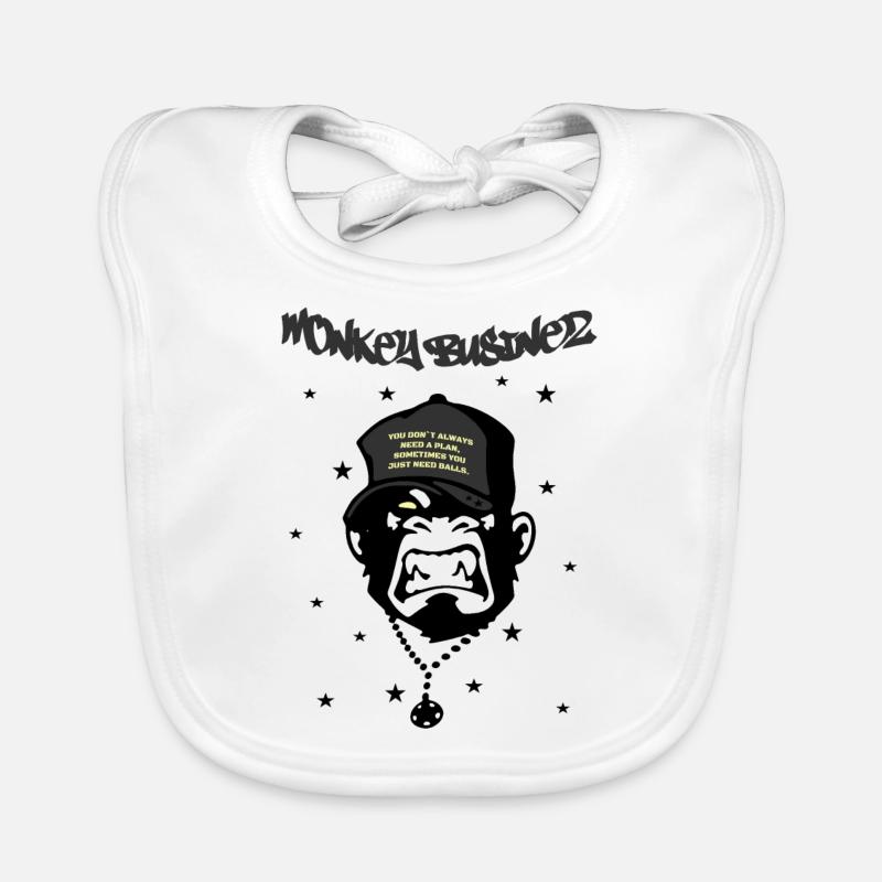 Monkey Businez Baby Bio-Lätzchen