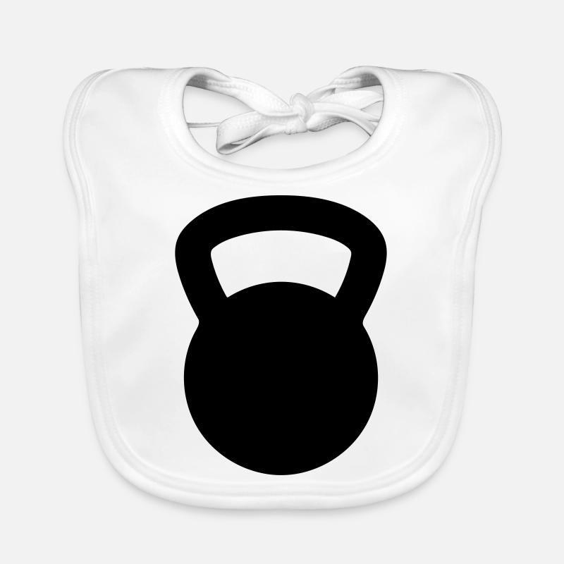 Kettlebell Baby Bio-Lätzchen