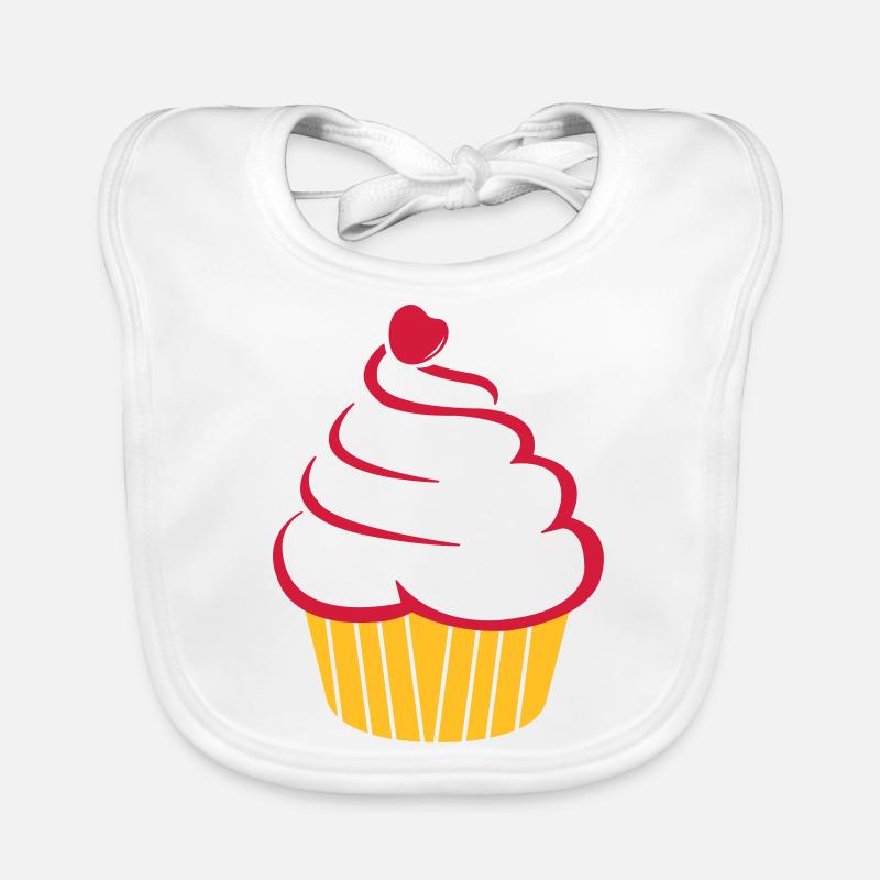 cupcake Organic Baby Bibs