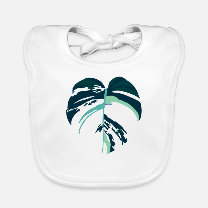 Monstera Variegata Bavoir bio Bébé