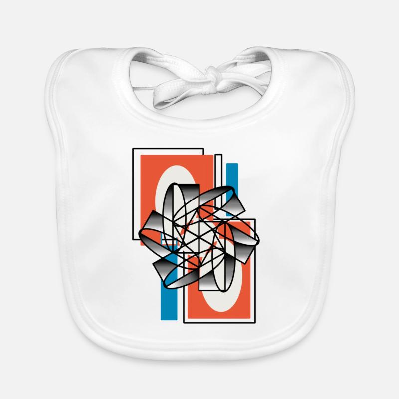 Geometrien Baby Bio-Lätzchen