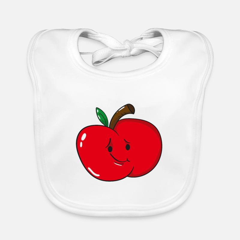 Apple fruit fruit Organic Baby Bibs
